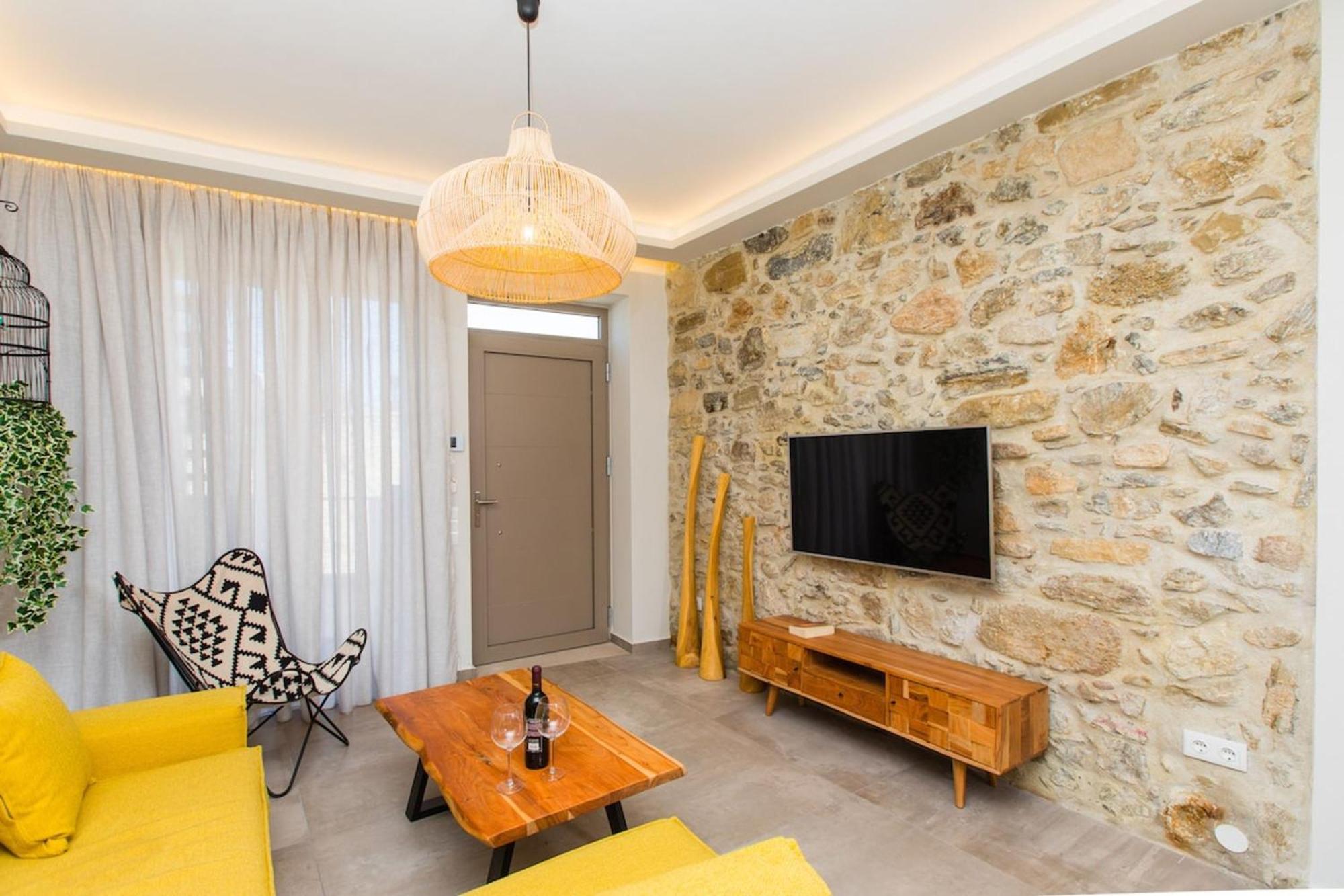 Ekaterini Luxury House Villa Lefkogeia ภายนอก รูปภาพ