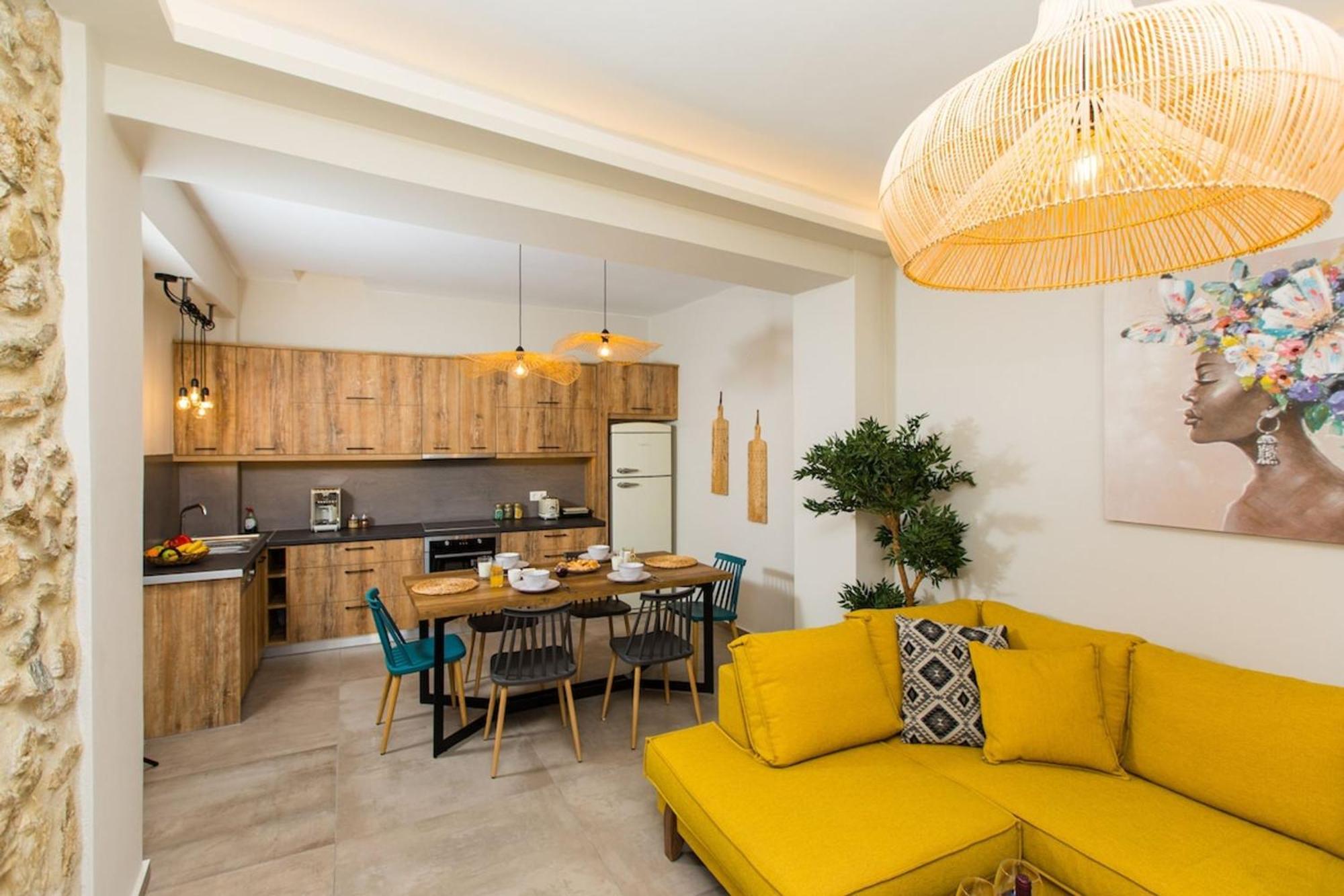 Ekaterini Luxury House Villa Lefkogeia ภายนอก รูปภาพ